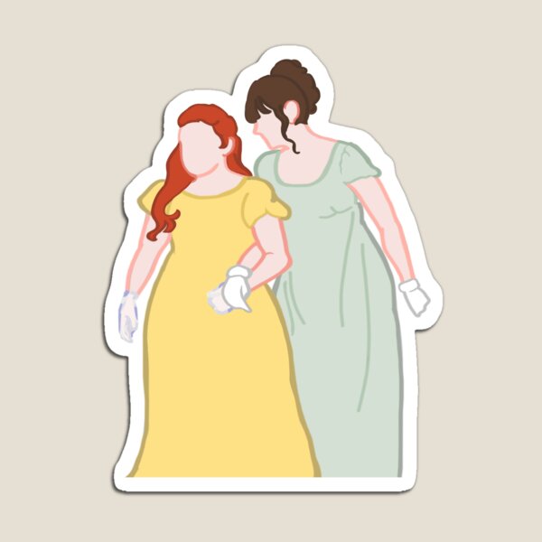 Aperçu de l'œuvre Eloïse Bridgerton et Penelope Featherington créée et vendue par BOONTET.