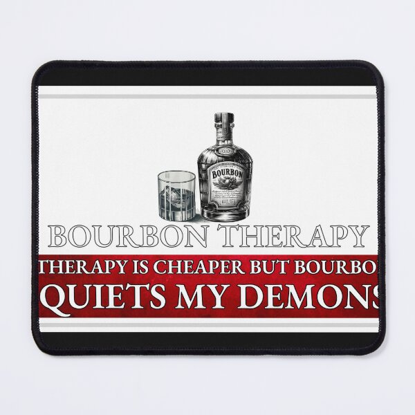 Item preview, Bourbon quiets my Demons designed and sold by LifeBLifeing.