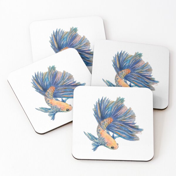 Item preview, Blue Fin Betta Fish designed and sold by ClearNight.