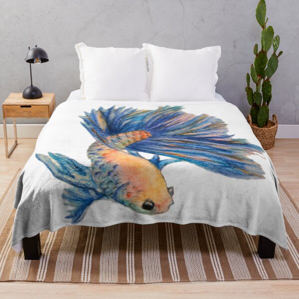 Item preview, Blue Fin Betta Fish designed and sold by ClearNight.