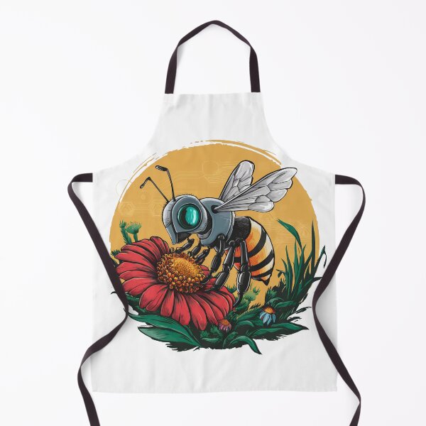 Item preview, bee robot designed and sold by jkrphoto.