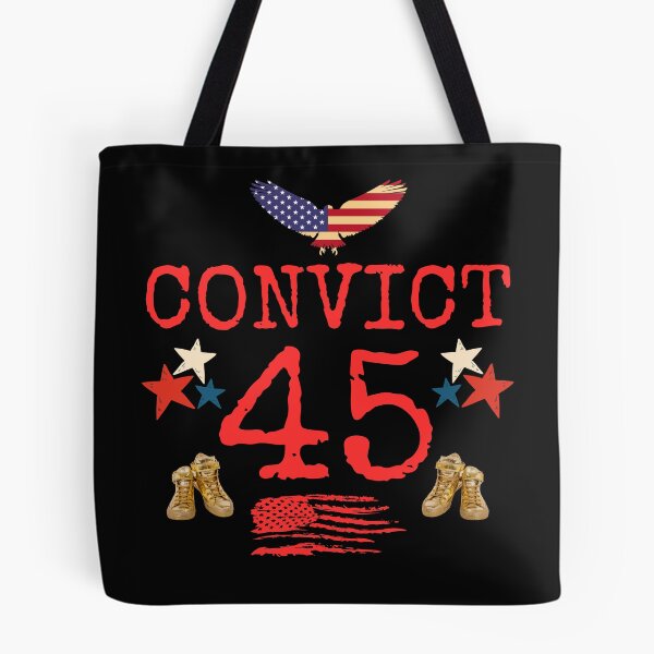 Item preview, Convict 45 Save Democracy Political Design designed and sold by EarthArtDesigns.