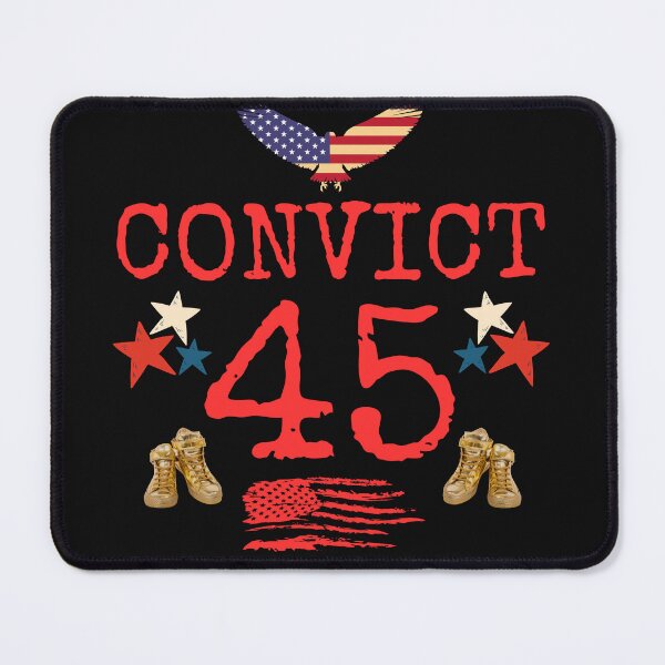 Item preview, Convict 45 Save Democracy Political Design designed and sold by EarthArtDesigns.