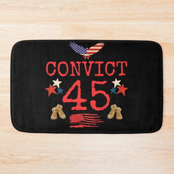 Item preview, Convict 45 Save Democracy Political Design designed and sold by EarthArtDesigns.