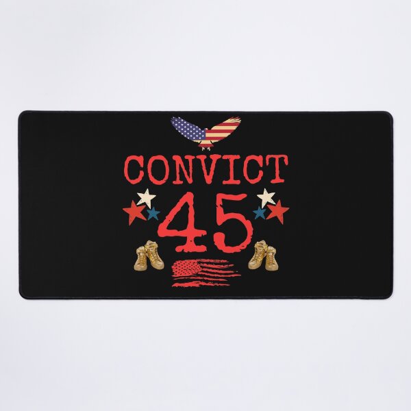 Item preview, Convict 45 Save Democracy Political Design designed and sold by EarthArtDesigns.