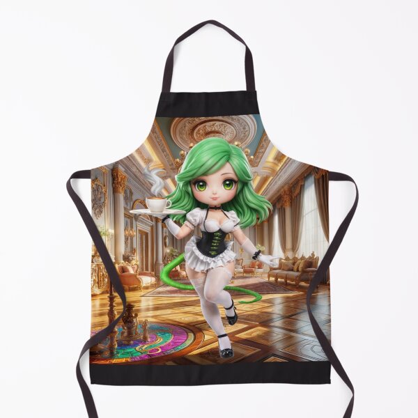 Item preview, Furry Maids Chibi Camaleoa Verde Hin designed and sold by CHIBI_POPZ.