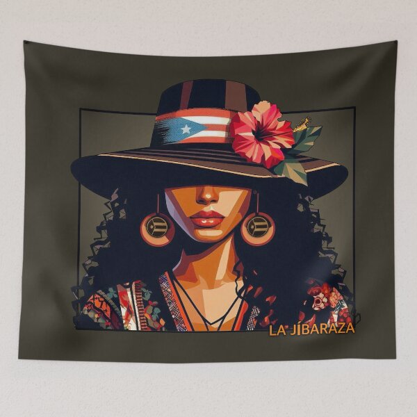Item preview, LA JÍBARAZA 1 designed and sold by SoLunAgua ..
