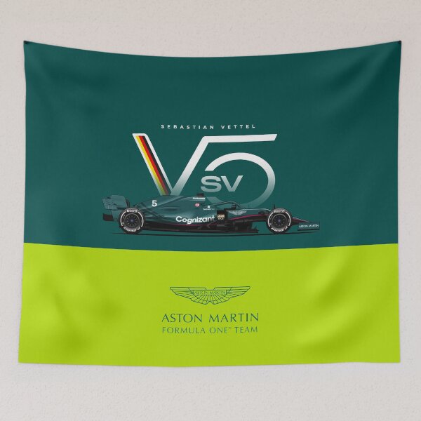 Item preview, Sebastian Vettel Aston Martin designed and sold by Rflectionart.