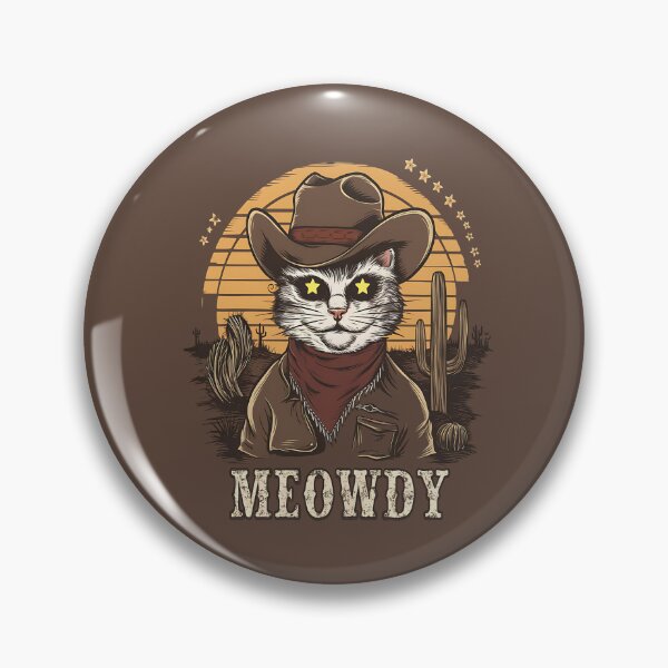 Item preview, Meowdy cowboy designed and sold by JansenGS.