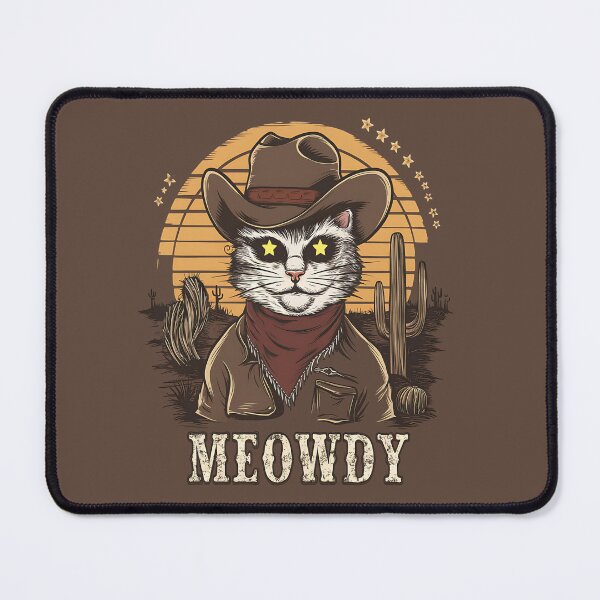 Item preview, Meowdy cowboy designed and sold by JansenGS.