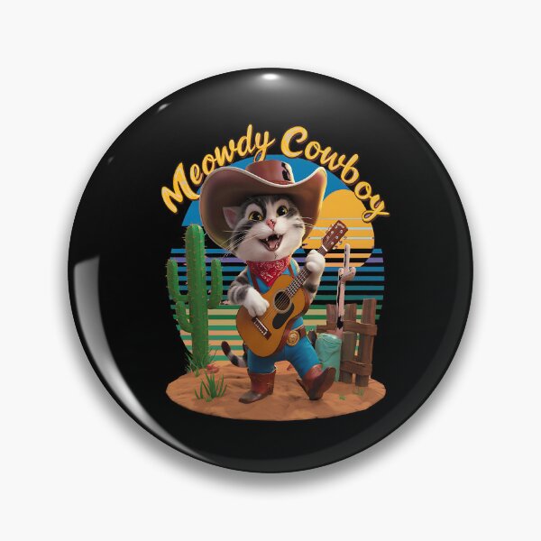 Item preview, Meowdy cowboy designed and sold by JansenGS.