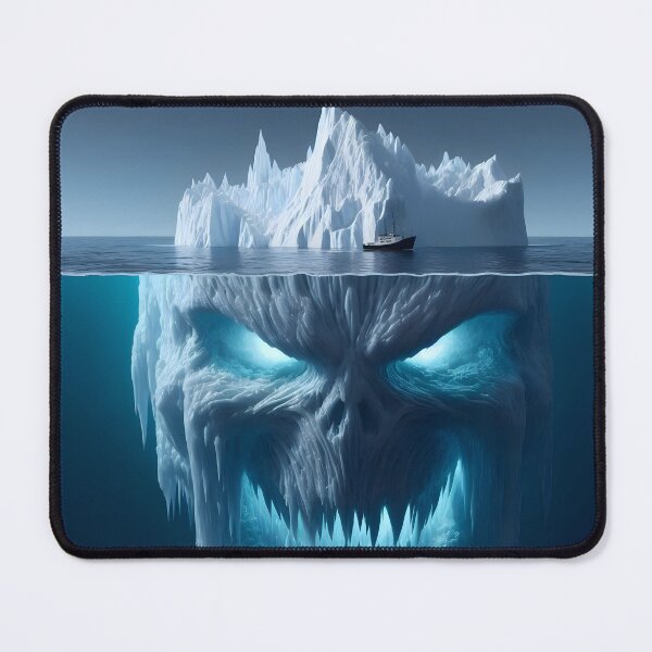 Item preview, Chilling Glare: The Vampire Iceberg designed and sold by AI-Only Creations.