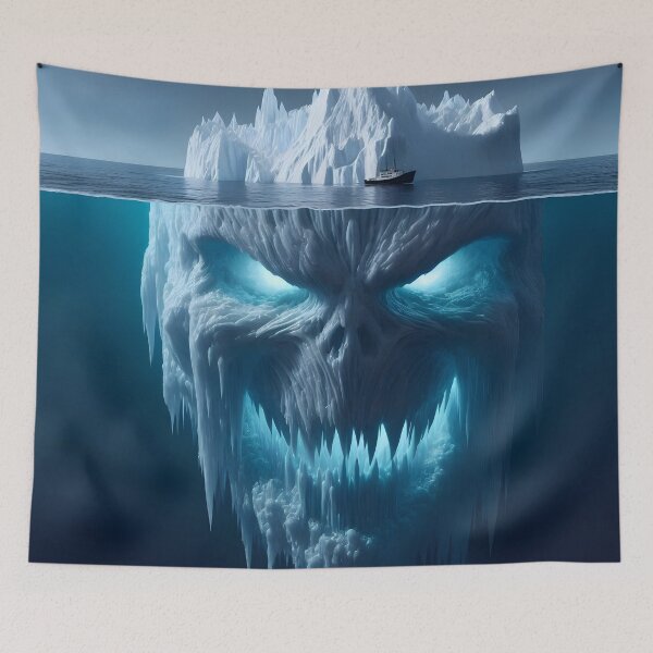 Item preview, Chilling Glare: The Vampire Iceberg designed and sold by AI-Only Creations.