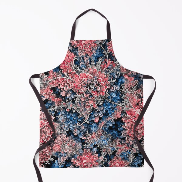 Item preview, Fractal Flowers in Double Red designed and sold by DD Design.