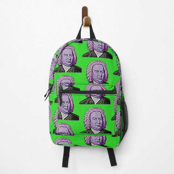 Item preview, Johannes Sebastian Bach Pop Art Portrait in Green Background designed and sold by OnlyPopArt.