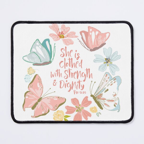 Item preview, She Is Clothed With Strength And Dignity Pro 31 25 Pink designed and sold by amazingjoy.