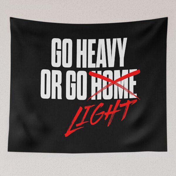 Item preview, Go heavy or go home/light. v.7 designed and sold by x1brett.