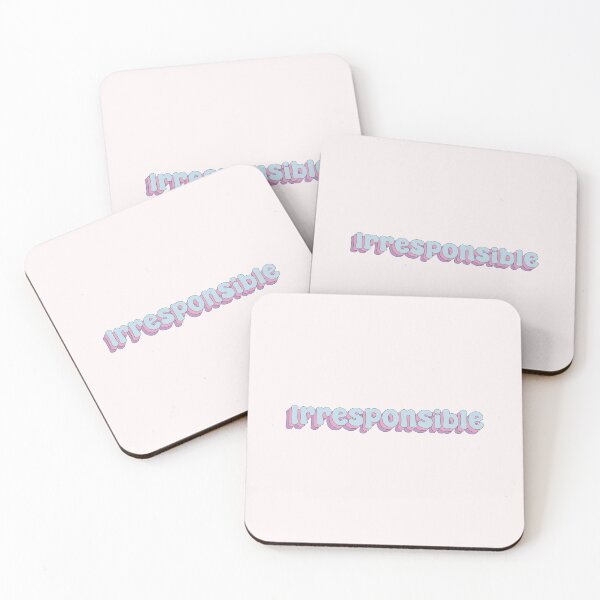 Item preview, Irresponsible typography designed and sold by Sakurafy.