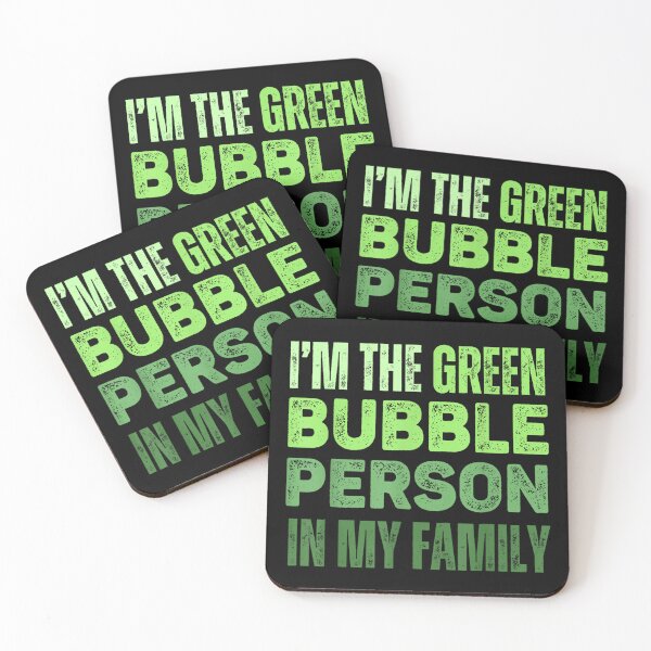 Item preview, I'm The Green Bubble Person In My Family designed and sold by skeastore.
