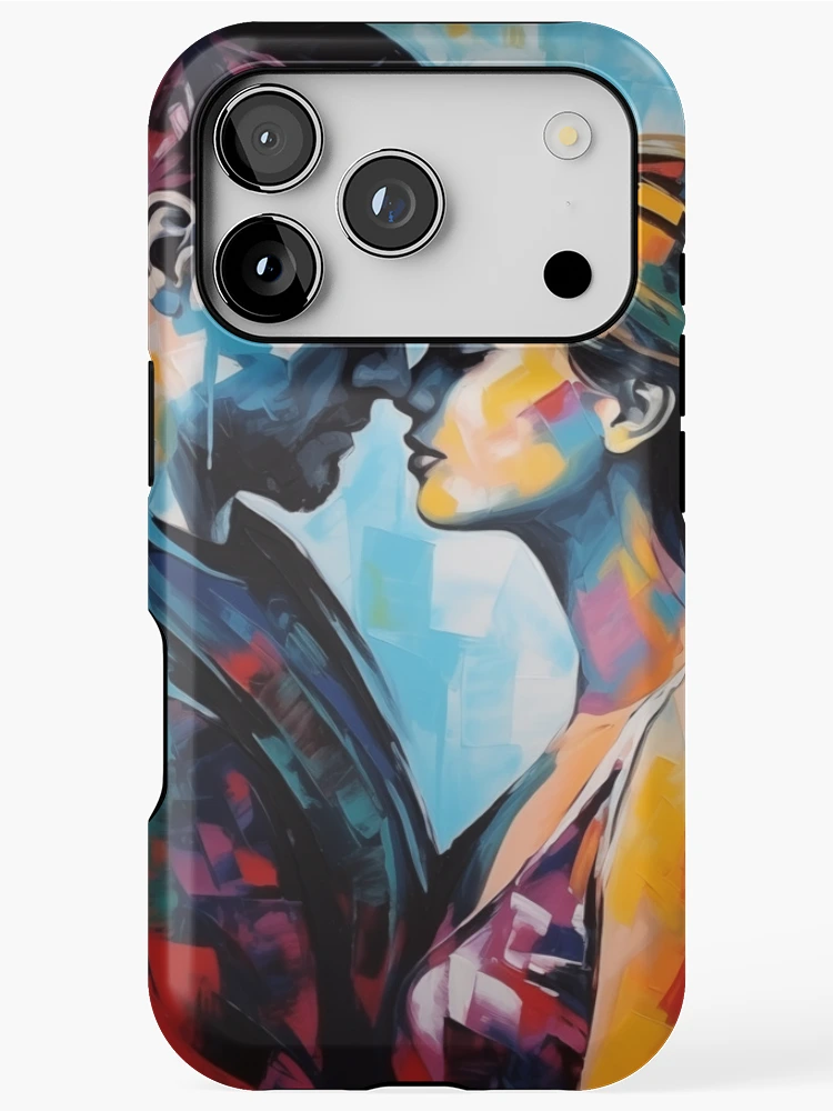 Thumbnail 1 of 4, iPhone Case, Abstract Couple designed and sold by Rtymer.