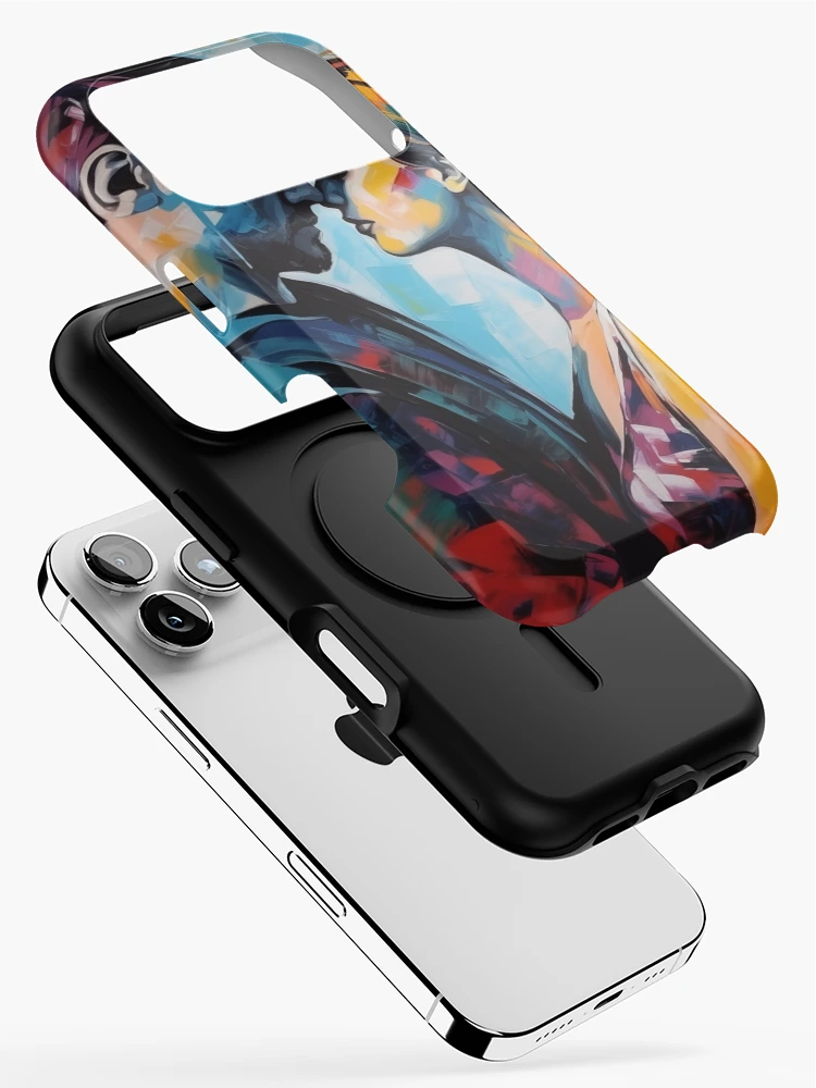 Thumbnail 2 of 4, iPhone Case, Abstract Couple designed and sold by Rtymer.