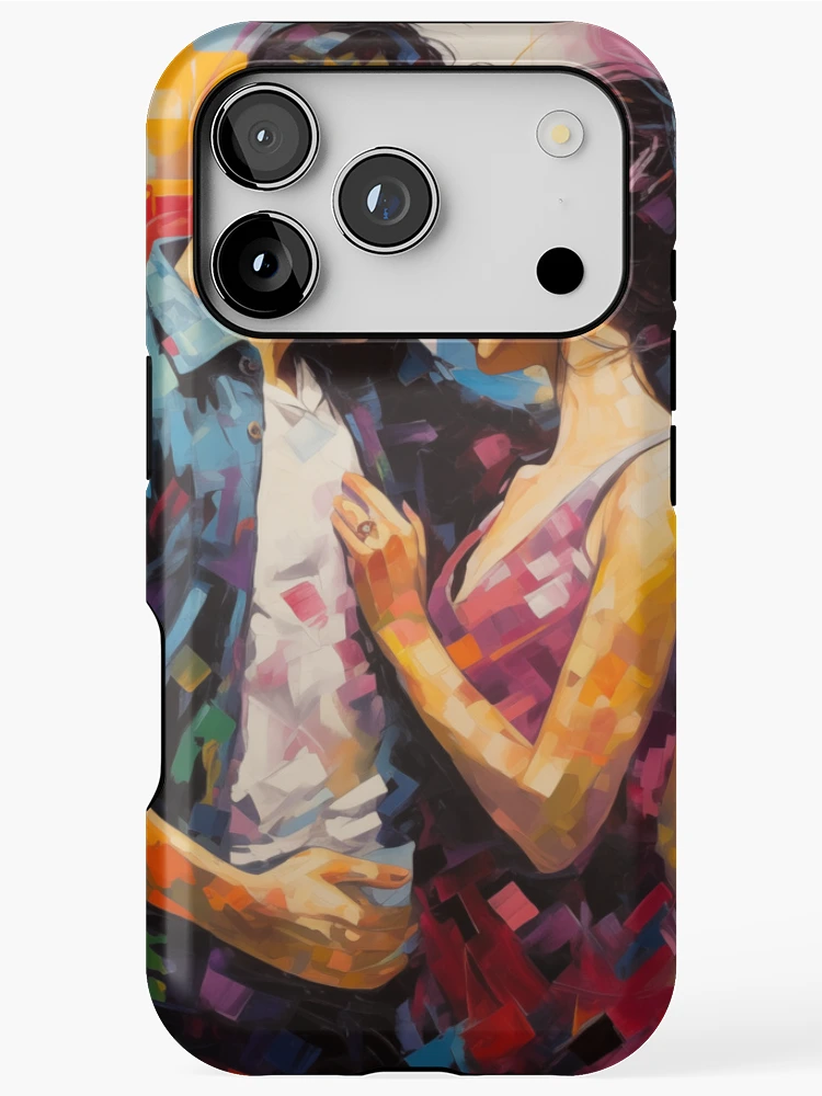 Thumbnail 1 of 4, iPhone Case, Abstract Couple designed and sold by Rtymer.