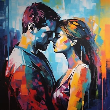 Artwork thumbnail, Abstract Couple by Rtymer