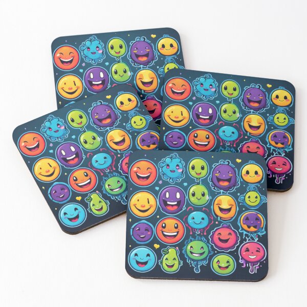 Item preview, Smiley Faces Pattern designed and sold by Planetporridge.