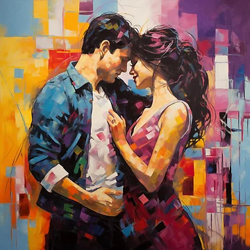Artwork thumbnail, Abstract Couple by Rtymer