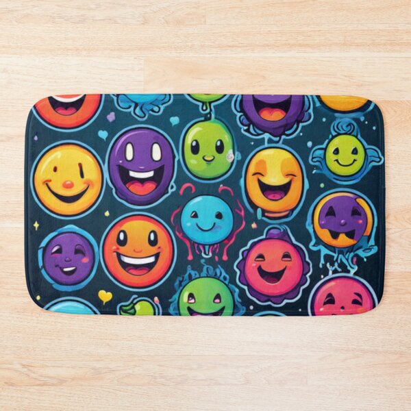 Item preview, Smiley Faces Pattern designed and sold by Planetporridge.