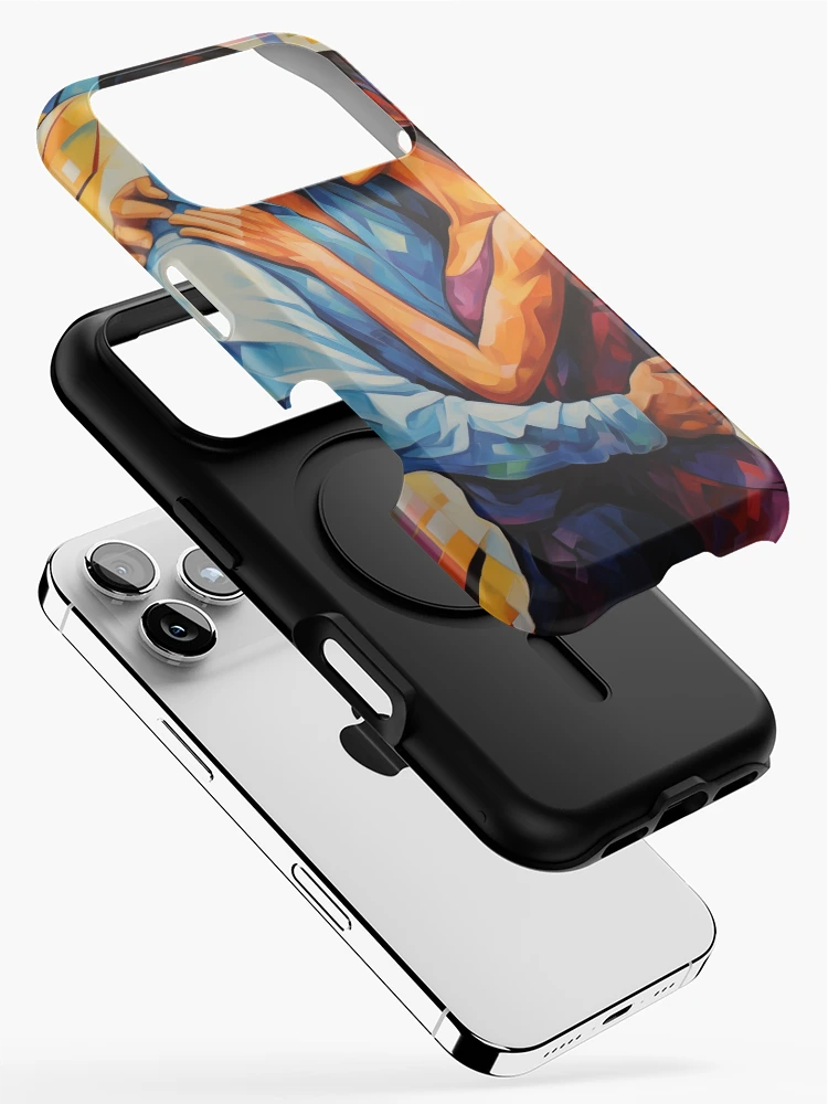 Thumbnail 2 of 4, iPhone Case, Abstract Couple designed and sold by Rtymer.