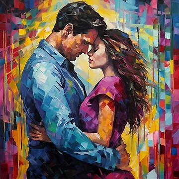 Artwork thumbnail, Abstract Couple by Rtymer