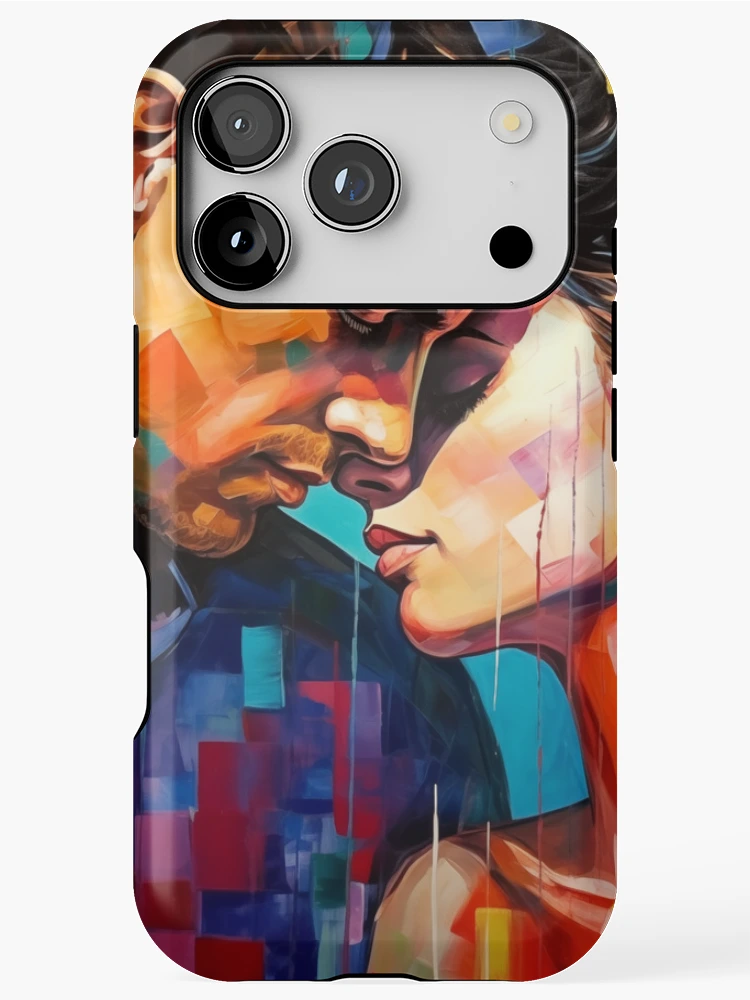 Thumbnail 1 of 4, iPhone Case, Abstract Couple designed and sold by Rtymer.