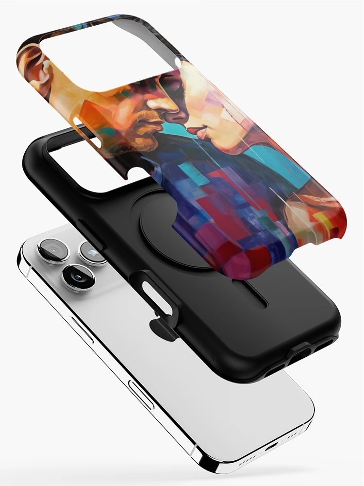 Thumbnail 2 of 4, iPhone Case, Abstract Couple designed and sold by Rtymer.