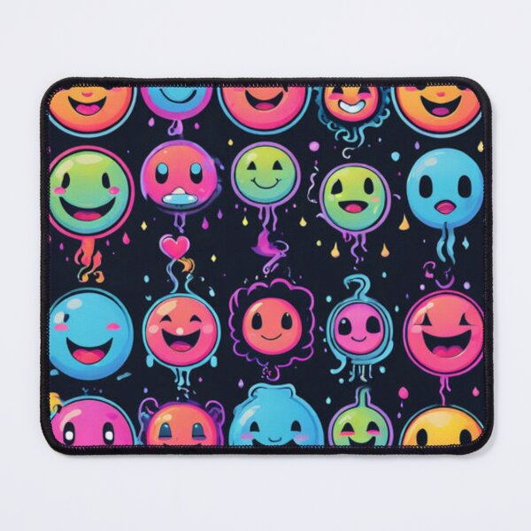 Item preview, Smiley Faces Pattern 2 designed and sold by Planetporridge.