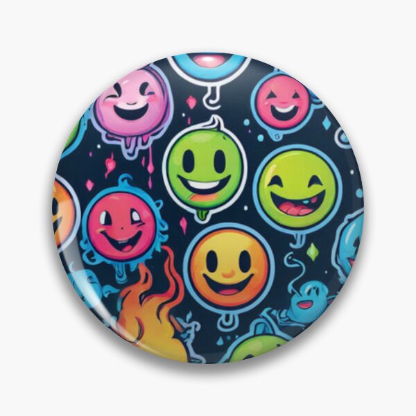 Item preview, Smiley Faces Pattern 3 designed and sold by Planetporridge.
