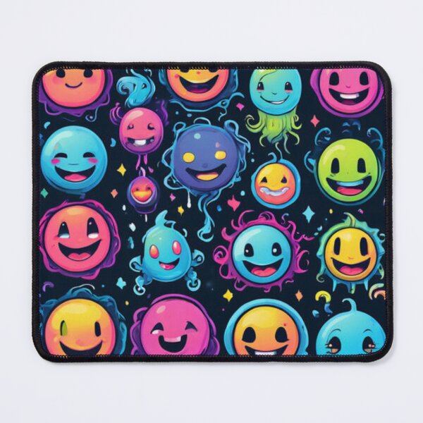 Item preview, Smiley Faces Pattern 4 designed and sold by Planetporridge.
