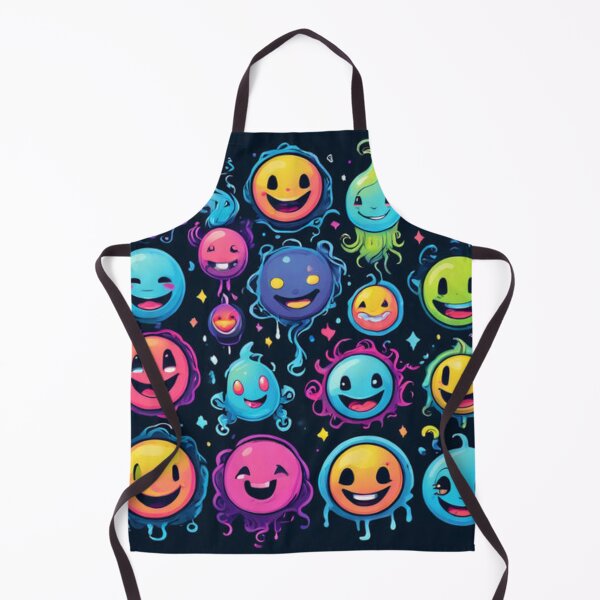 Item preview, Smiley Faces Pattern 4 designed and sold by Planetporridge.