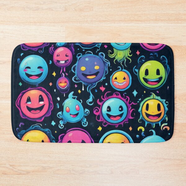 Item preview, Smiley Faces Pattern 4 designed and sold by Planetporridge.