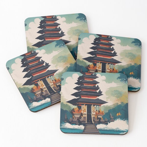 Item preview, Bali Temple Tropical Paradise Indonesia designed and sold by TheJoeyStudio.
