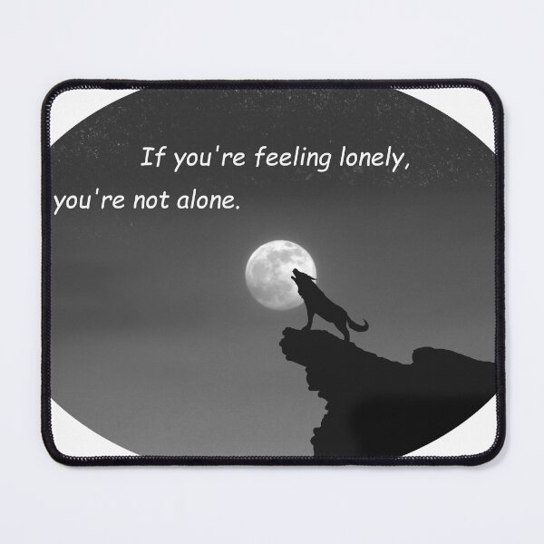 Item preview, Lonely wolf silhouette designed and sold by 6059.