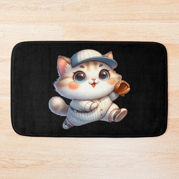 Item preview, Funny animals. Baseball graphics with a cat designed and sold by BanShopDG.
