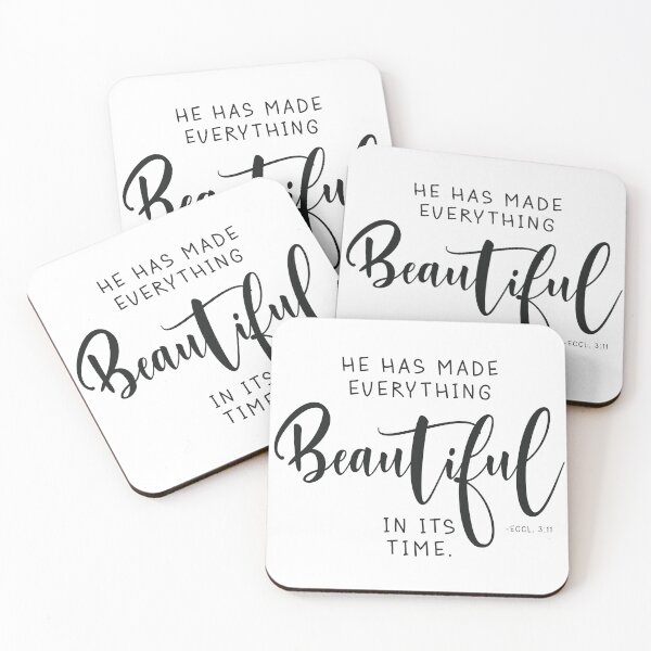 Item preview, He Has Made Everything Beautiful In Its Time - Ecclesiastes 3:11 designed and sold by amazingjoy.