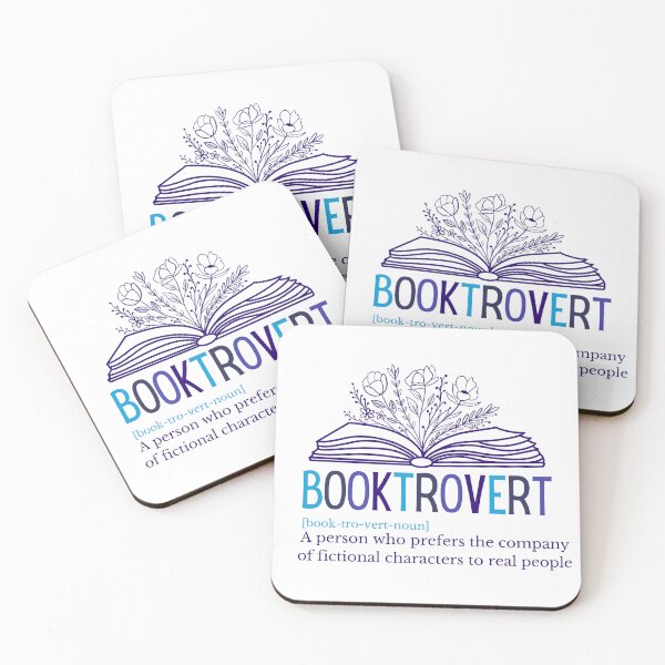 Item preview, Blue Booktroverts Unite designed and sold by intheLABDesignCo.