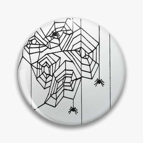 Item preview, Drawing illustration room filled with cobwebs designed and sold by Carré Comme Orange.