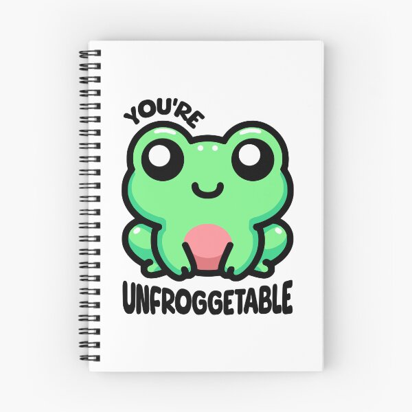Item preview, You're Unfroggetable! Cute Frog Pun designed and sold by PMCreative.