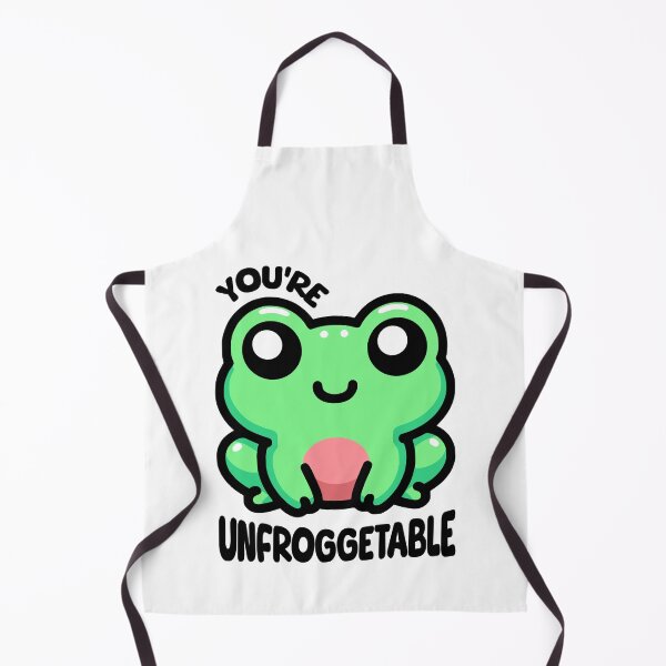 Item preview, You're Unfroggetable! Cute Frog Pun designed and sold by PMCreative.