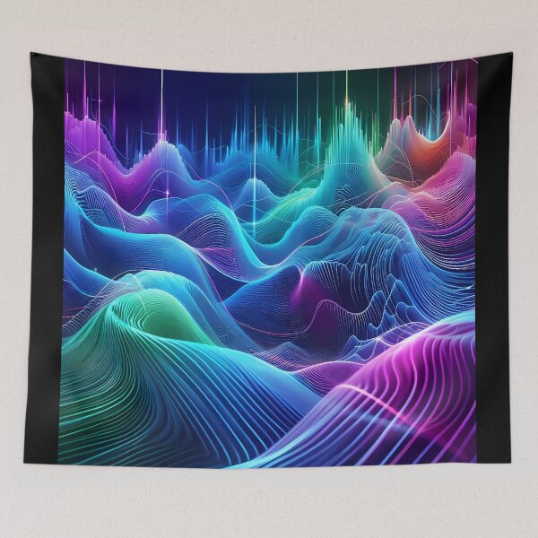 Item preview, Abstract alien landscape designed and sold by WalterGomes.