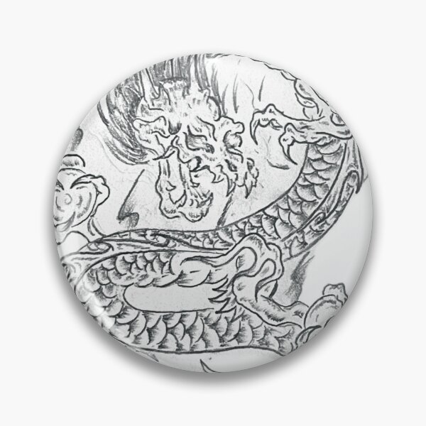 Item preview, Dragon Skull designed and sold by MatrixTattoo.