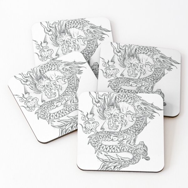 Item preview, Dragon Skull designed and sold by MatrixTattoo.
